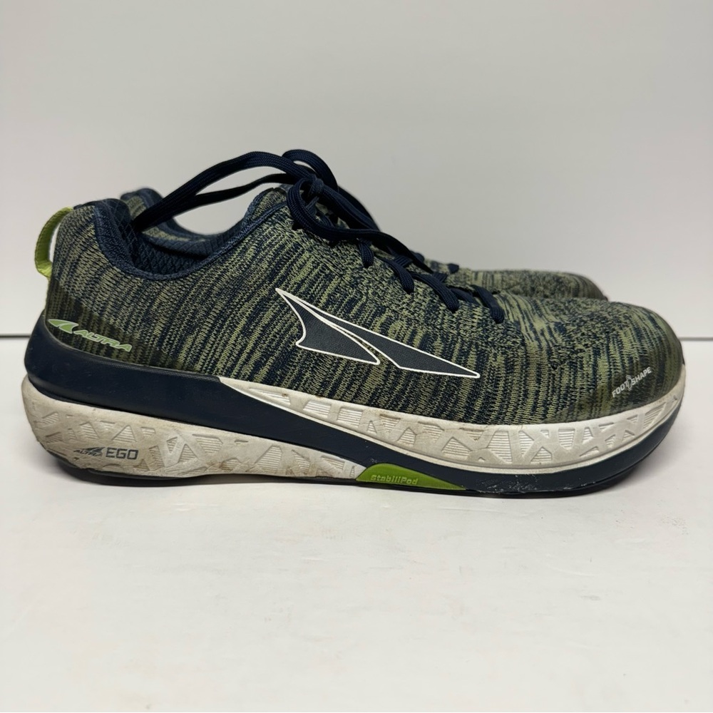 ALTRA Men's Paradigm 4.5 Road Running Shoe Blue/Green ALM1948G Size 9 - Picture 6 of 13